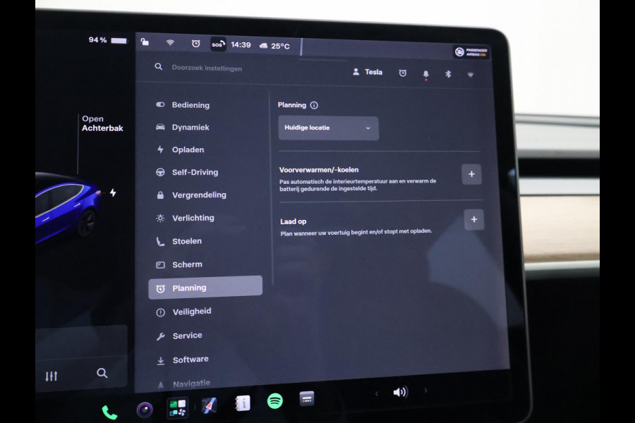 Tesla Model 3 LONG RANGE AWD 75 kWh + TREKHAAK AFNEEMBAAR | PANORAMA | ZWART LEDER | STOELVERW. V+A
