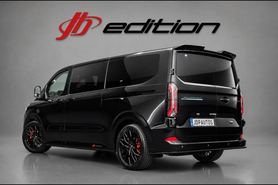 Ford E-Transit Cust. 320 L2H1 Limited 71 kWh DC DUBBEL CABINE / JB-EDITON / CAMERA / 370KM RANGE / APPLE CARPLAY DRIVERS- PACK