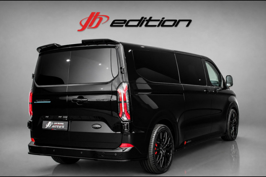 Ford E-Transit Cust. 320 L2H1 Limited 71 kWh DC DUBBEL CABINE / JB-EDITON / CAMERA / 370KM RANGE / APPLE CARPLAY DRIVERS- PACK