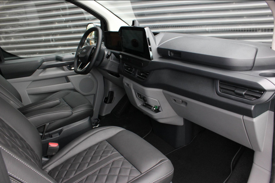Ford E-Transit Cust. 320 L2H1 Limited 71 kWh DC DUBBEL CABINE / JB-EDITON / CAMERA / 370KM RANGE / APPLE CARPLAY DRIVERS- PACK