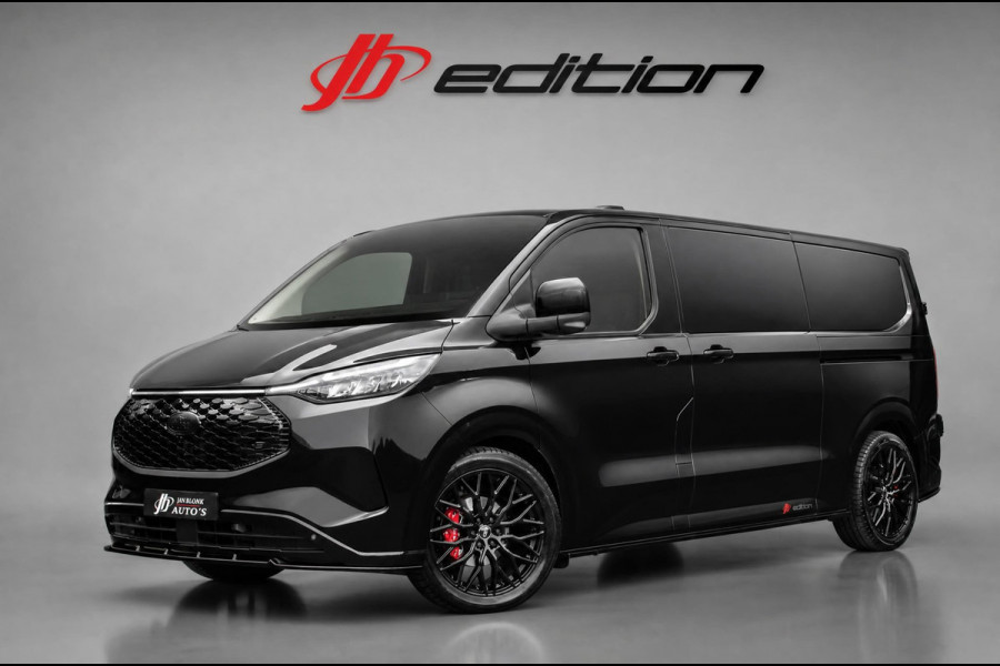 Ford E-Transit Cust. 320 L2H1 Limited 71 kWh DC DUBBEL CABINE / JB- EDITON / CAMERA / 370KM RANGE / APPLE CARPLAY DRIVERS- PACK