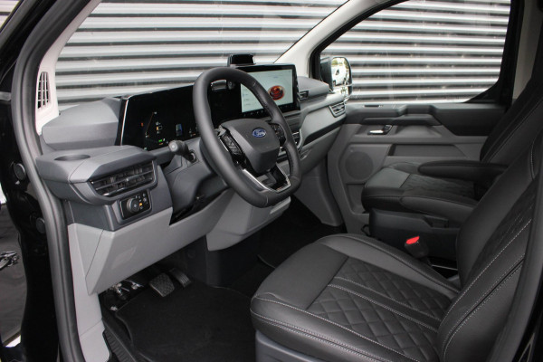 Ford E-Transit Cust. 320 L2H1 Limited 71 kWh DC DUBBEL CABINE / JB- EDITON / CAMERA / 370KM RANGE / APPLE CARPLAY DRIVERS- PACK
