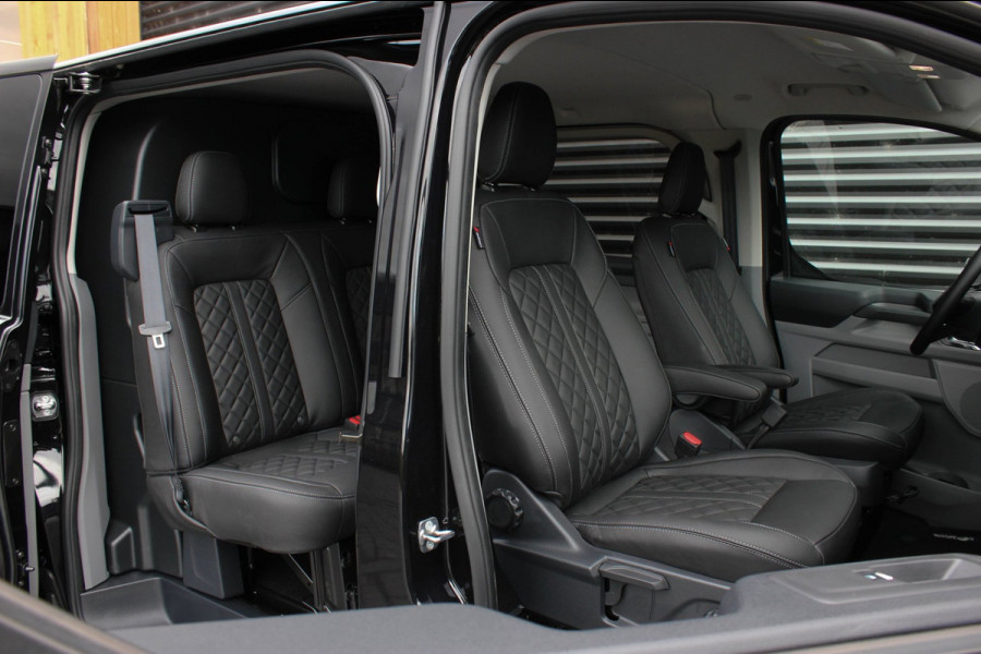Ford E-Transit Cust. 320 L2H1 Limited 71 kWh DC DUBBEL CABINE / JB- EDITON / CAMERA / 370KM RANGE / APPLE CARPLAY DRIVERS- PACK