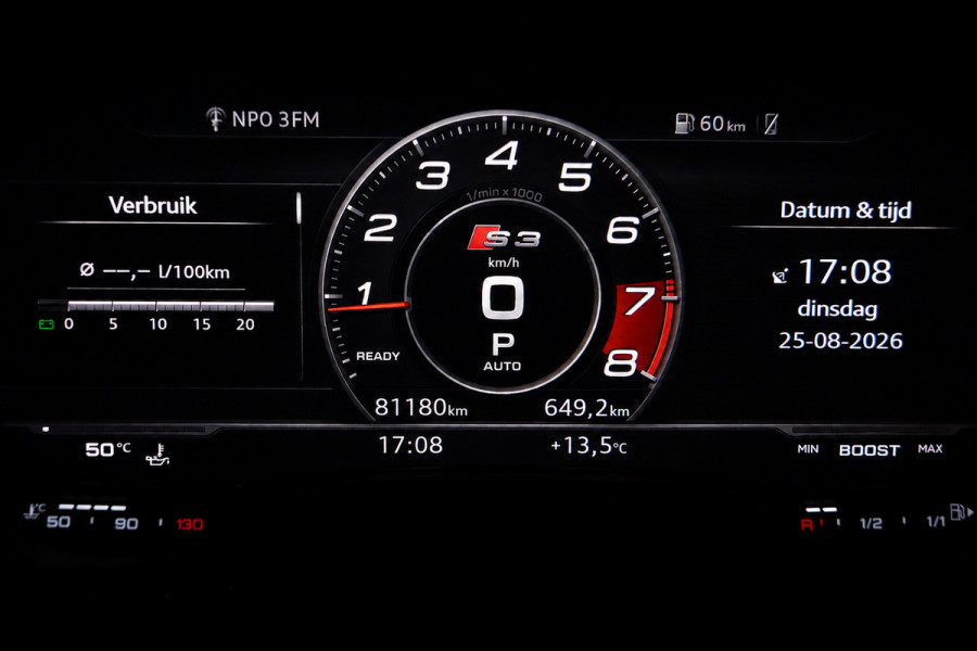 Audi A3 Limousine 2.0 TFSI S3 quattro 300PK / PANO / VIRTUAL / RS SEATS / ACC / B&O / KEYLESS