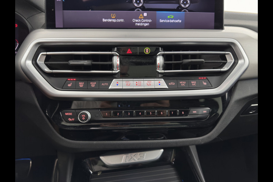 BMW iX3 M-Pack High Executive 80 kWh [3-Fase-11kW] {SoH-99%} (INCL-BTW) Aut. *PANO | LEATHER | ADAPTIVE-CRUISE | FULL-LED | HARMAN/KARDON-AUDIO | BLINDSPOT | DIGI-COCKPIT | HEATED-SPORTSEATS | CAMERA | DAB+ | NAVI-FULLMAP | TOWBAR | 20''ALU*