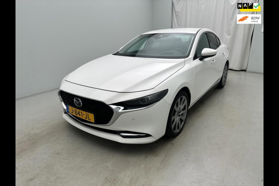 Mazda 3 2.0 e-SkyActiv-X M Hybrid 180 Luxury 360 CAMERA/FILE ASSISTENT/LEDEREN BEKLEDING