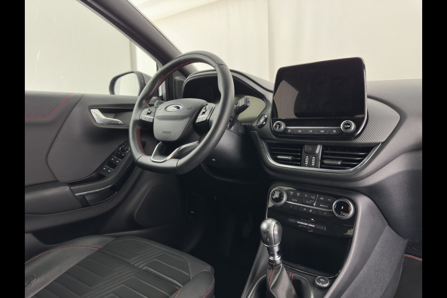 Ford Puma 1.0 EcoBoost Hybrid ST-Line X (INCL-BTW) *LEATHER-FABRIC | ADAPTIVE-CRUISE | FULL-LED | BANG&OLUSEN |  BLIND-SPOT | CAMERA | HEATED-SPORTSEATS | DIGI-COCKPIT | NAVI-FULLMAP | PRIVACY-GLASS | AMBIENT-LIGHT | TOWBAR | 18''A