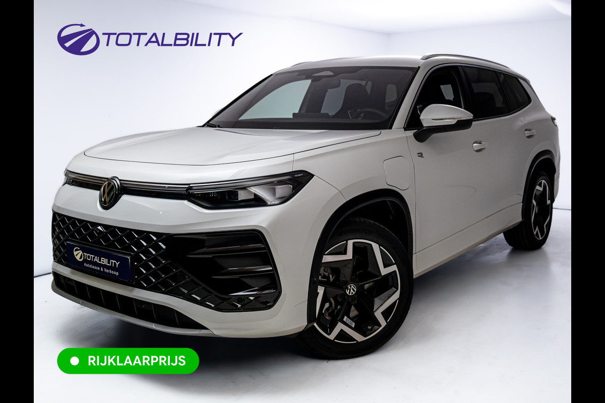 Volkswagen Tayron 1.5 eHybrid R-Line Edition | Stoel- Stuur- Achterbankverwarming | 360 Camera | DCC | IQ-Drive | Keyless IQ-Led, Electrische Klep, Harman Kardon, Head-Up, Massagestoelen, Sfeerverlichting, Winterwielenset