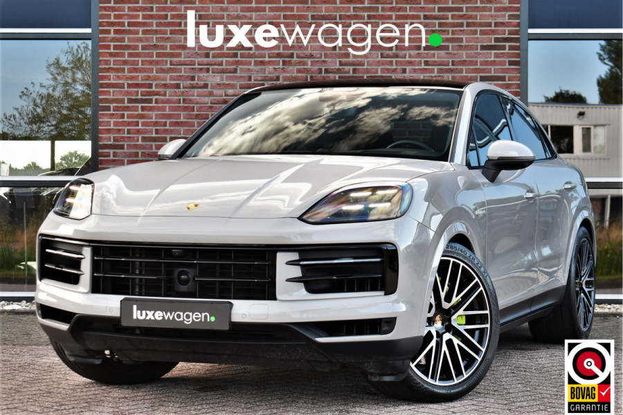 Porsche Cayenne Coupé 3.0 S E-Hybrid Pano Trekh ACC HUD 360 Chrono 22inch