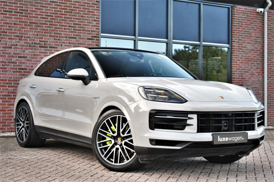 Porsche Cayenne Coupé 3.0 S E-Hybrid Pano Trekh ACC HUD 360 Chrono 22inch
