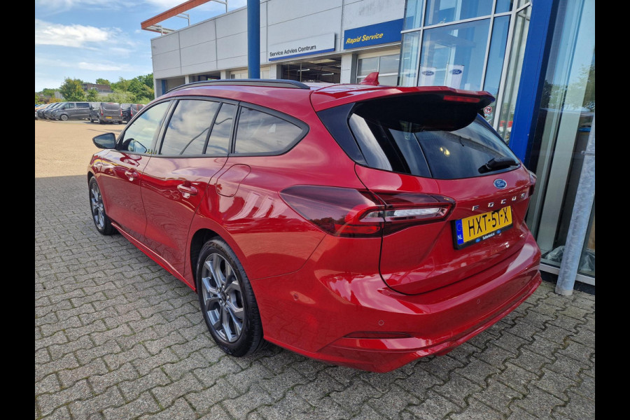 Ford FOCUS Wagon 1.0 EcoBoost Hybrid ST Line X Bellen voor bezichtiging | Fantastic Red | Winterpack | Driver Ass Pack | Camera | Origin NL Auto |