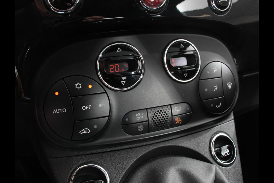 Fiat 500 1.0 Hybrid Dolcevita Finale Panorama dak Climate Control Cruise Control Navigatie Apple Carplay/Android Auto Dab Digitale Cockpit Parkeer Sensoren Lichtmetalen Velgen Led