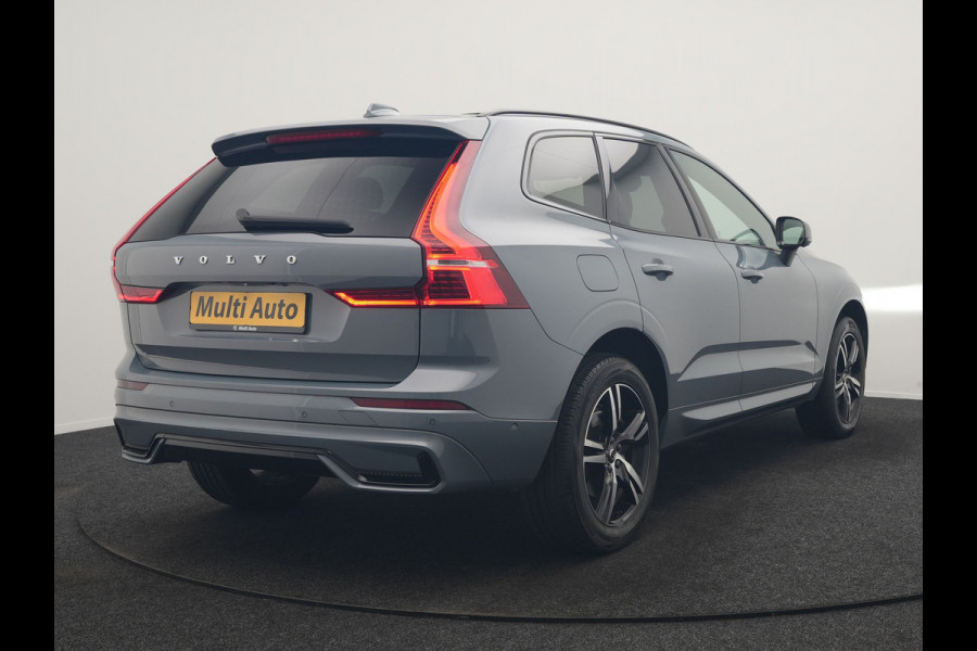 Volvo XC60 T6 AWD R-Design PHEV 340pk Dealer O.H. | Panodak | Adaptive Cruise | Head Up | 360 Camera | Harman / Kardon | Lederen Sportstoelen Memory & Verwarmd | Stuur Verwarmd | Google Assistent | Keyless | Apple Carplay | Navigatie | DAB | Plug In Hybrid |