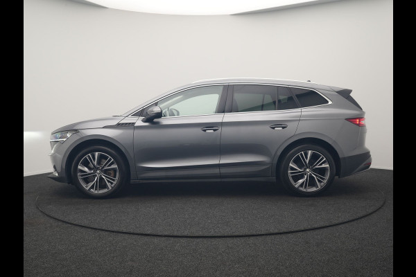 Škoda ENYAQ iV 80 Business Edition Plus 204pk Dealer O.H. | Adaptive Cruise | Head Up | Camera | Alcantara Sportstoelen Memory & Verwarmd | Warmtepomp | Keyless | Blis | Crystal LED | Stuur Verwarmd | Sfeerverlichting | Apple Carplay | Navigatie |