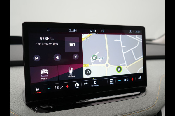 Škoda ENYAQ iV 80 Business Edition Plus 204pk Dealer O.H. | Adaptive Cruise | Head Up | Camera | Alcantara Sportstoelen Memory & Verwarmd | Warmtepomp | Keyless | Blis | Crystal LED | Stuur Verwarmd | Sfeerverlichting | Apple Carplay | Navigatie |