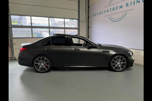 Mercedes-Benz C-Klasse AMG 63 S E Performance, panoramadak, 680PK, Head-up, Burmester, Sfeerverlichting, Track-pace