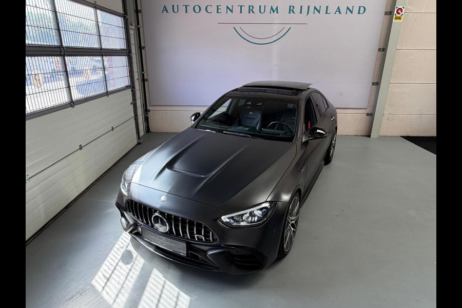 Mercedes-Benz C-Klasse AMG 63 S E Performance, panoramadak, 680PK, Head-up, Burmester, Sfeerverlichting, Track-pace