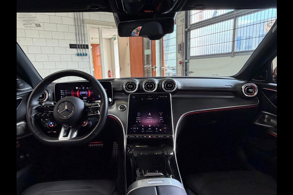 Mercedes-Benz C-Klasse AMG 63 S E Performance, panoramadak, 680PK, Head-up, Burmester, Sfeerverlichting, Track-pace
