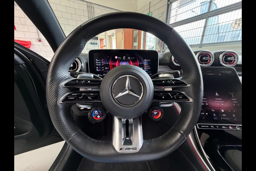 Mercedes-Benz C-Klasse AMG 63 S E Performance, panoramadak, 680PK, Head-up, Burmester, Sfeerverlichting, Track-pace