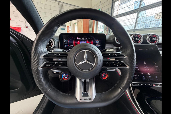 Mercedes-Benz C-Klasse AMG 63 S E Performance, panoramadak, 680PK, Head-up, Burmester, Sfeerverlichting, Track-pace