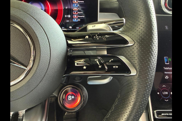 Mercedes-Benz C-Klasse AMG 63 S E Performance, panoramadak, 680PK, Head-up, Burmester, Sfeerverlichting, Track-pace