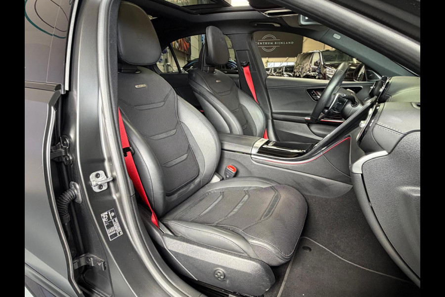 Mercedes-Benz C-Klasse AMG 63 S E Performance, panoramadak, 680PK, Head-up, Burmester, Sfeerverlichting, Track-pace