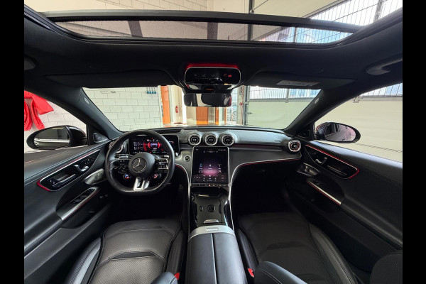Mercedes-Benz C-Klasse AMG 63 S E Performance, panoramadak, 680PK, Head-up, Burmester, Sfeerverlichting, Track-pace