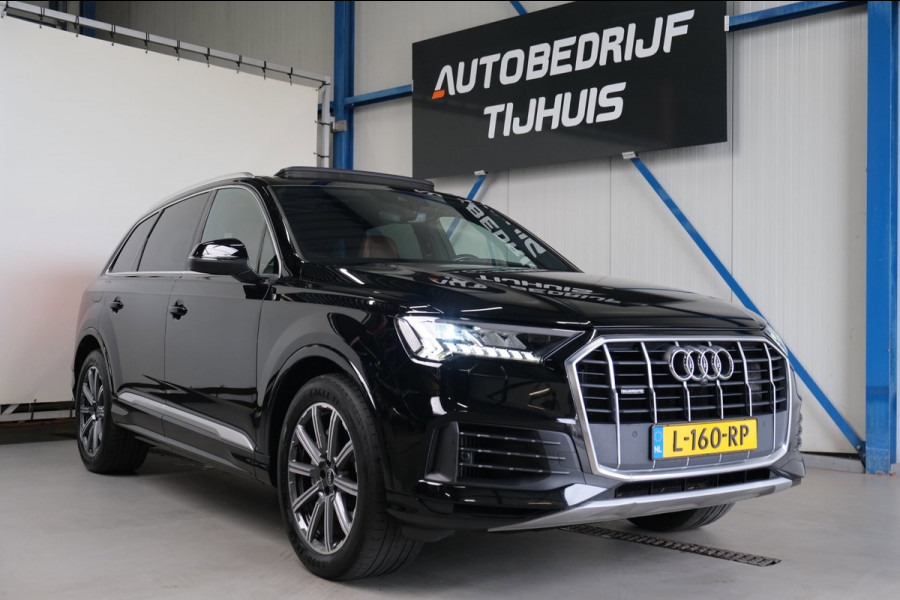 Audi Q7 55 TFSI e quattro Pro Line Plus - N.A.P. Airco, Cruise, Luchtvering, Panodak, Camera, Virtueel Display, Trekhaak.