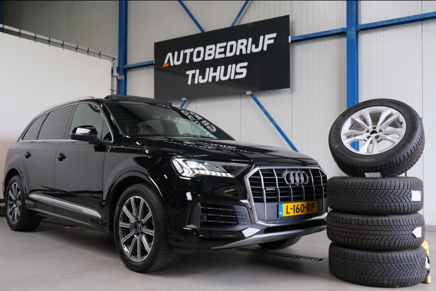 Audi Q7 55 TFSI e quattro Pro Line Plus - N.A.P. Airco, Cruise, Luchtvering, Panodak, Camera, Virtueel Display, Trekhaak.