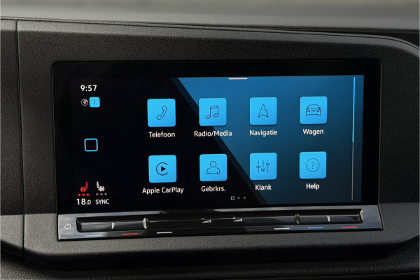 Volkswagen Caddy Cargo 1.5 TSI BPM VRIJ | 2x Schuifdeur | Virtual Dash | Leder | Groot Scherm | Camera | Standkachel