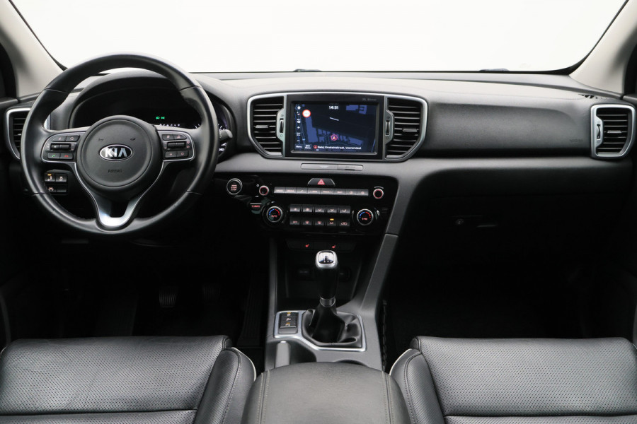Kia Sportage 1.6 GDI Design Edition Leer, Camera, Cruise, Apple Carplay, JBL, Stoelverwarming, Trekhaak, 17''