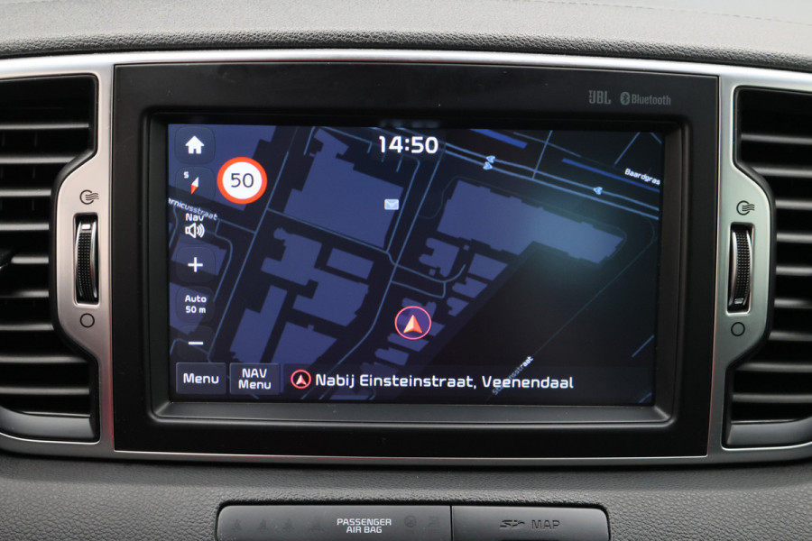 Kia Sportage 1.6 GDI Design Edition Leer, Camera, Cruise, Apple Carplay, JBL, Stoelverwarming, Trekhaak, 17''