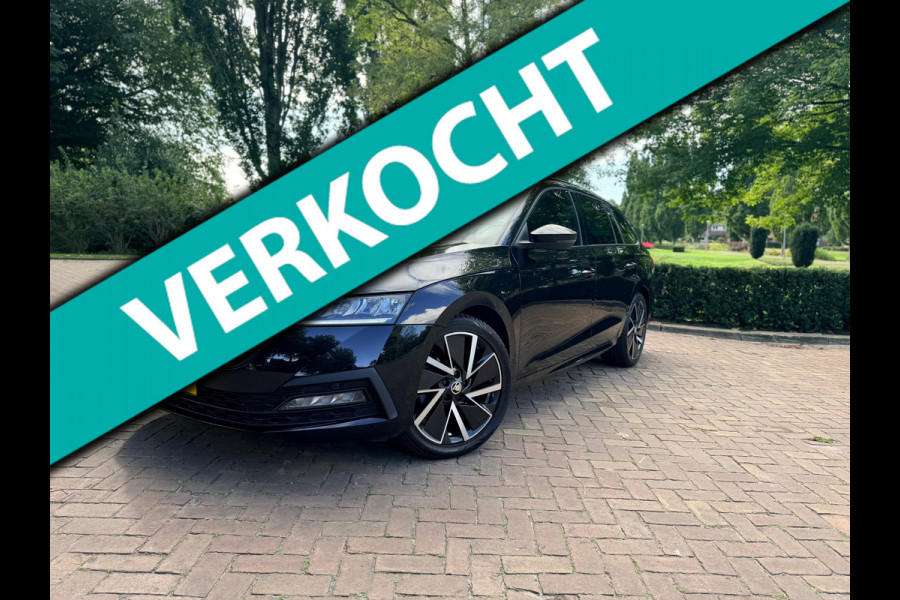 Škoda Octavia Combi 1.0 e-TSI Sport Business | DSG | CarPlay | Trekhaak | Luxe!