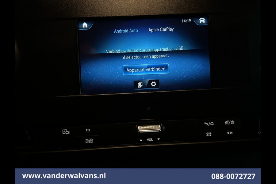 Mercedes-Benz Sprinter 315 CDI 150pk L3H2 Euro6 Airco | Camera | Apple Carplay | Cruisecontrol | Chauffeursstoel Android Auto, Stoelverwarming, Bijrijdersbank