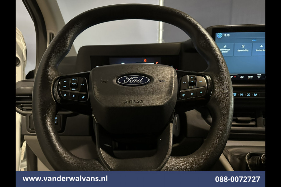 Ford Transit Custom 2.0 TDCI 136pk L2H1 Euro6 Airco | Camera | Apple Carplay | LED | Cruisecontrol | Leder Android Auto, Verwarmde voorruit, Parkeersensoren, Bijrijdersbank