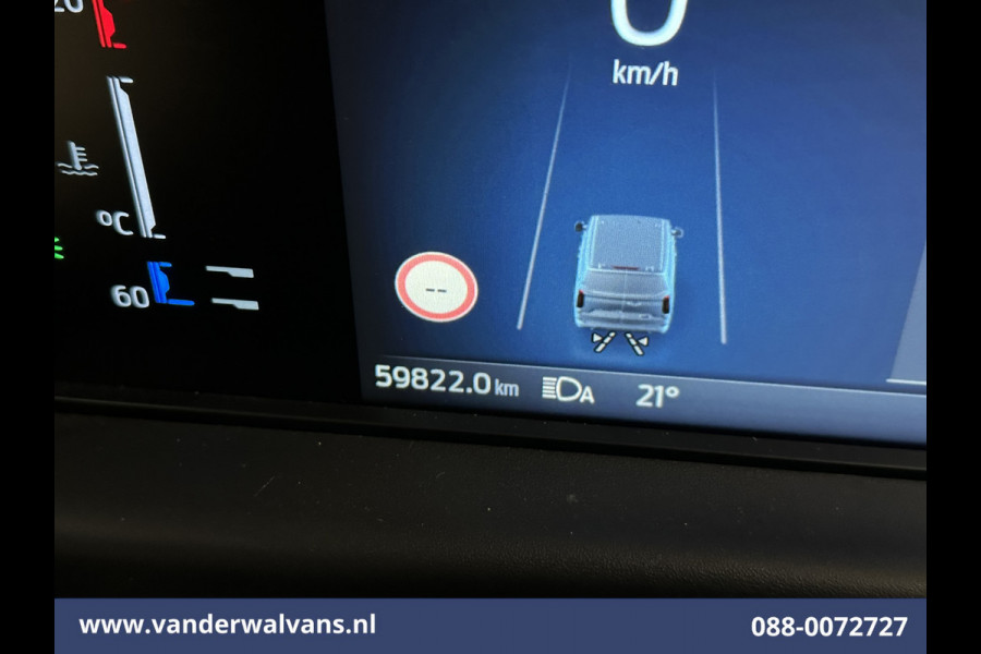 Ford Transit Custom 2.0 TDCI 136pk L2H1 Euro6 Airco | Camera | Apple Carplay | LED | Cruisecontrol | Leder Android Auto, Verwarmde voorruit, Parkeersensoren, Bijrijdersbank