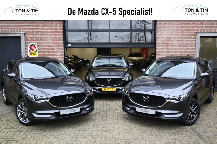 Mazda CX-5 2.5 SkyActiv-G 194 AWD Homura Trekhaak Leder BlackEd. '20