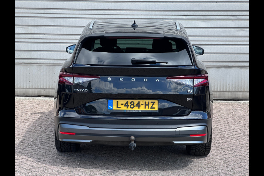 Škoda ENYAQ iV 80 First Edition|Leder|Trekhaak|21"|Travel Assist|ACC|Camera