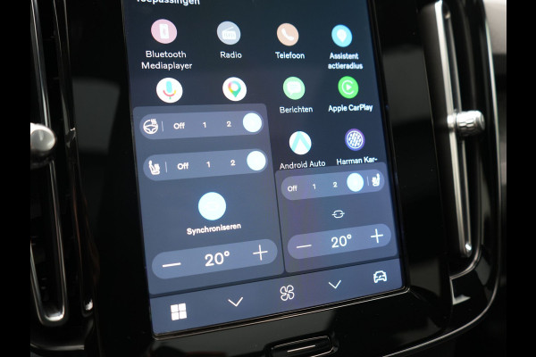 Volvo XC40 Recharge Twin Ultimate 82 kWh 408pk Dealer O.H. | Trekhaak Af Fabriek | Panodak | Adaptive Cruise | 360 Camera | Sportstoelen Memory & Verwarmd | Harman / Kardon | Keyless | Blis | Google Assistent | Stuur Verwarmd | Apple Carplay |