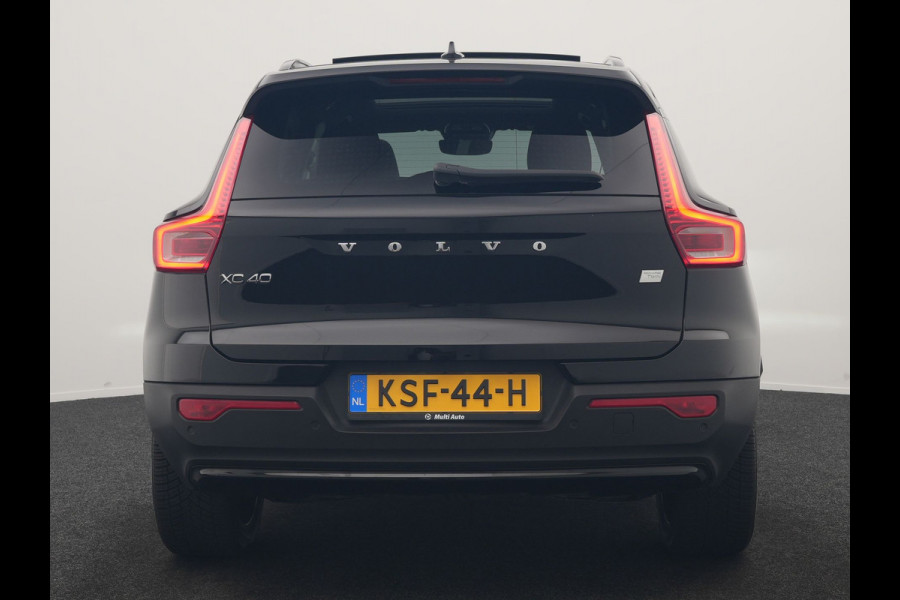 Volvo XC40 Recharge Twin Ultimate 82 kWh 408pk Dealer O.H. | Trekhaak Af Fabriek | Panodak | Adaptive Cruise | 360 Camera | Sportstoelen Memory & Verwarmd | Harman / Kardon | Keyless | Blis | Google Assistent | Stuur Verwarmd | Apple Carplay |