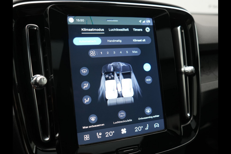 Volvo XC40 Recharge Twin Ultimate 82 kWh 408pk Dealer O.H. | Trekhaak Af Fabriek | Panodak | Adaptive Cruise | 360 Camera | Sportstoelen Memory & Verwarmd | Harman / Kardon | Keyless | Blis | Google Assistent | Stuur Verwarmd | Apple Carplay |
