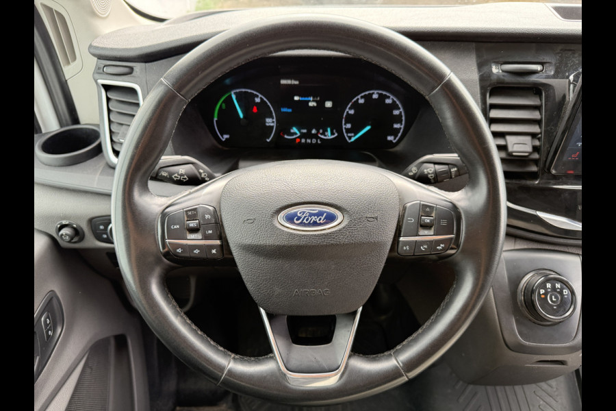 Ford E-Transit 68kWh 184PK L3H3 317km WLTP 96.4% (SOH) BEV Snelladen Camera Cruise control Climate control Carplay Navigatie Laadkabel Parkeersensoren