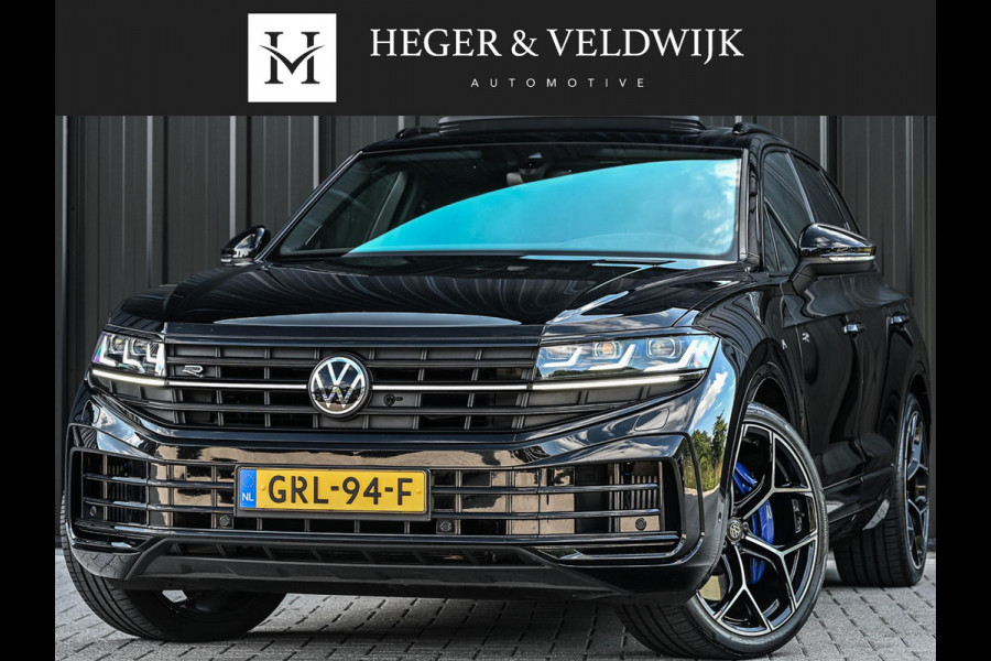 Volkswagen Touareg 3.0 TSi eHybrid 4MOTION R | 462PK | Panoramadak | SOH 95% | Night Vision | Massage + Ventilatie | HUD | Dynaudio | Luchtvering | Adaptive Cruise | Ambiance Interieur | Keyless Entry | Stoelverwarming V+A | Stuurverwarming | Trekhaak |