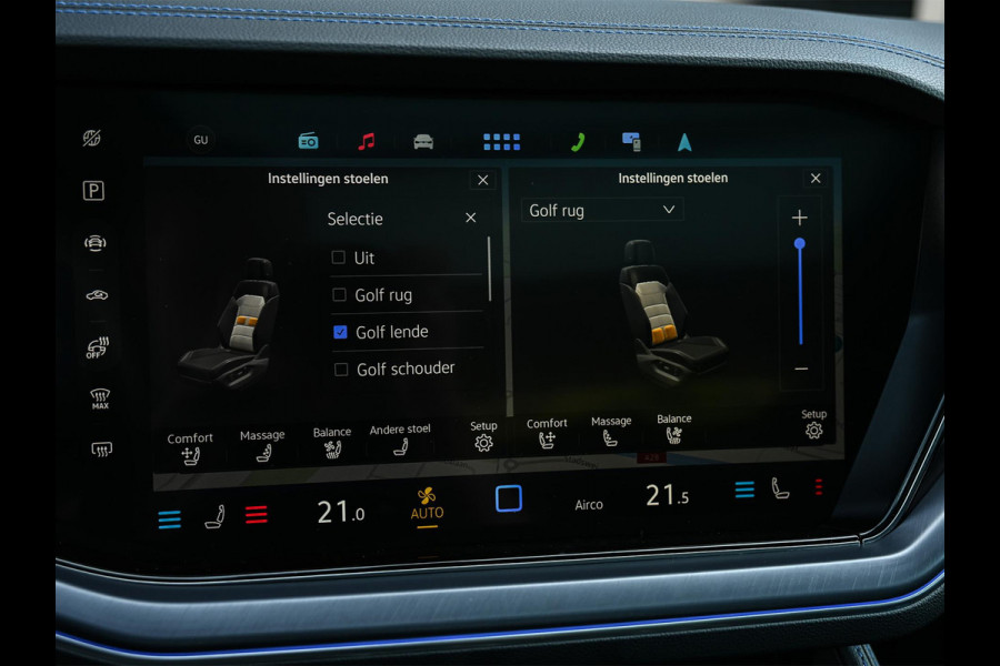Volkswagen Touareg 3.0 TSi eHybrid 4MOTION R | 462PK | Panoramadak | SOH 95% | Night Vision | Massage + Ventilatie | HUD | Dynaudio | Luchtvering | Adaptive Cruise | Ambiance Interieur | Keyless Entry | Stoelverwarming V+A | Stuurverwarming | Trekhaak |