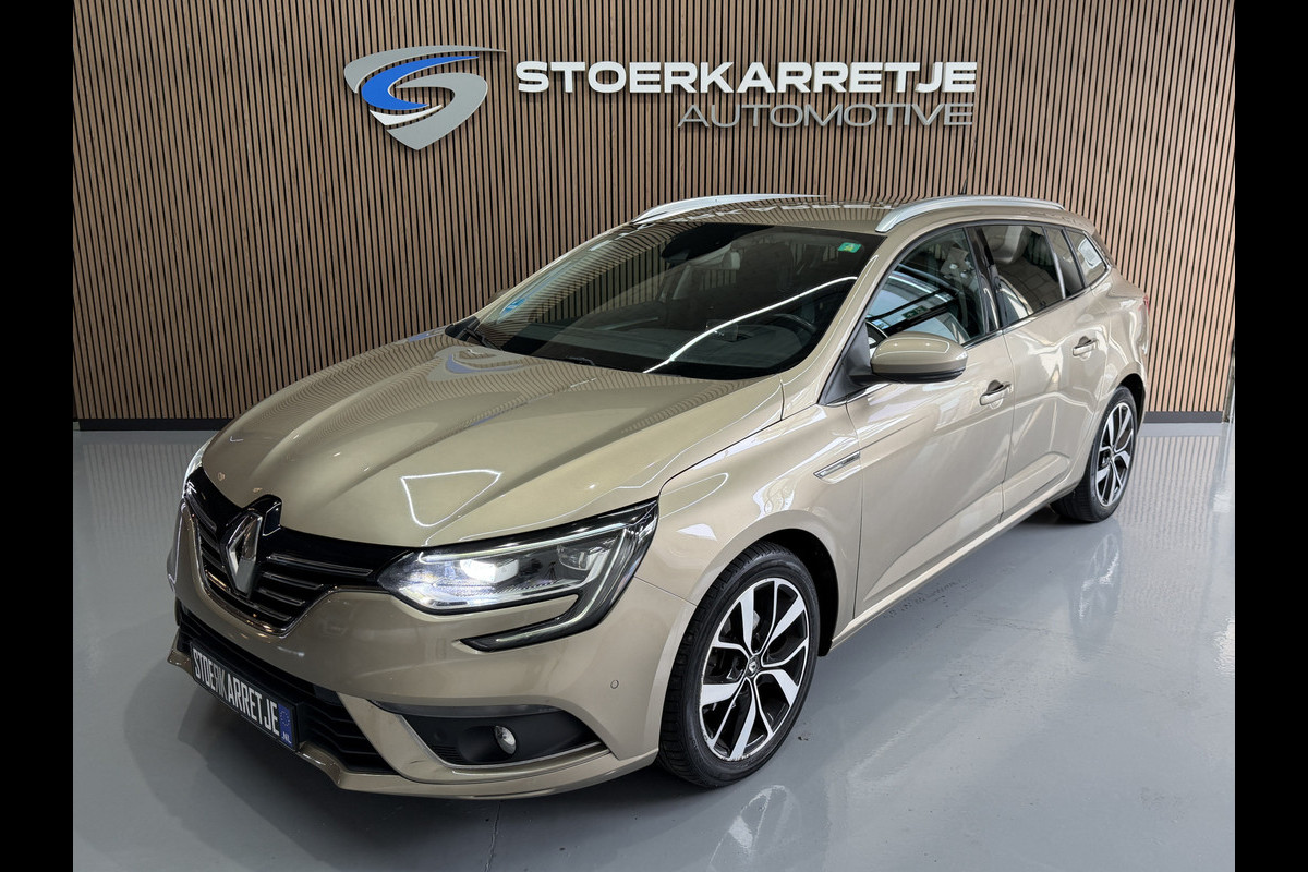 Renault Mégane Estate 1.3 TCe 130pk Bose | Groot Navi | Camera | Led | Cruise control | Carplay | Trekhaak 100% onderhouden