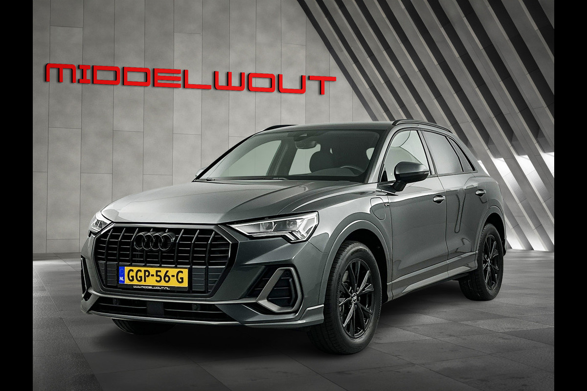Audi Q3 45 TFSIe 245 PK S-Line Black Ed. Adapt.Cruise/Dodehoek/Carplay/LED+