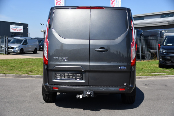 Ford Transit Custom 300 2.0 TDCI L1H1 Limited DC PB Edition Camera, Cruise, Carplay, LED, Leder, 2 x Schuifdeur, Stoelverwarming, Sensoren, Automaat, Uniek!