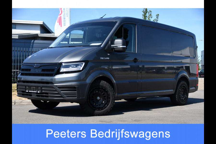 MAN TGE 3.180 35 2.0 L3H2 PB Edition MARGE! Camera, Cruise, Carplay, LED, Stuurverwarming, 177pk, Trekhaak, Automaat, Uniek!
