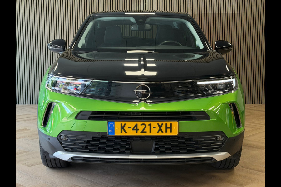 Opel Mokka-e Ultimate 50-kWh 11kw bl SOH 90.5% CAMERA CRUISE APPLE CARPLAY PDC STOEL & STUURVERWARMING AIRCO LANE ASSIST NAVIGATIE