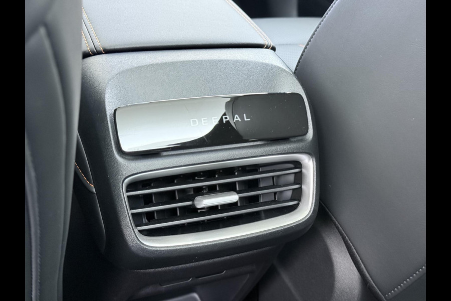 Changan Deepal S05 EV LHD VAN: 42.900,- VOOR: 39.440,- UW HERFSTVOORDEEL: 3.460,- MAX 200KW | 68.8 kwh | NIEUWE AUTO | PANORAMADAK | 20" LMV | 360° CAMERA | HEAD-UP DISPLAY | LEDEREN BEKLEDING | STOELVERWARMING | FULL OPTIONS | FABRIEKSGARANTIE T/M 2033 |